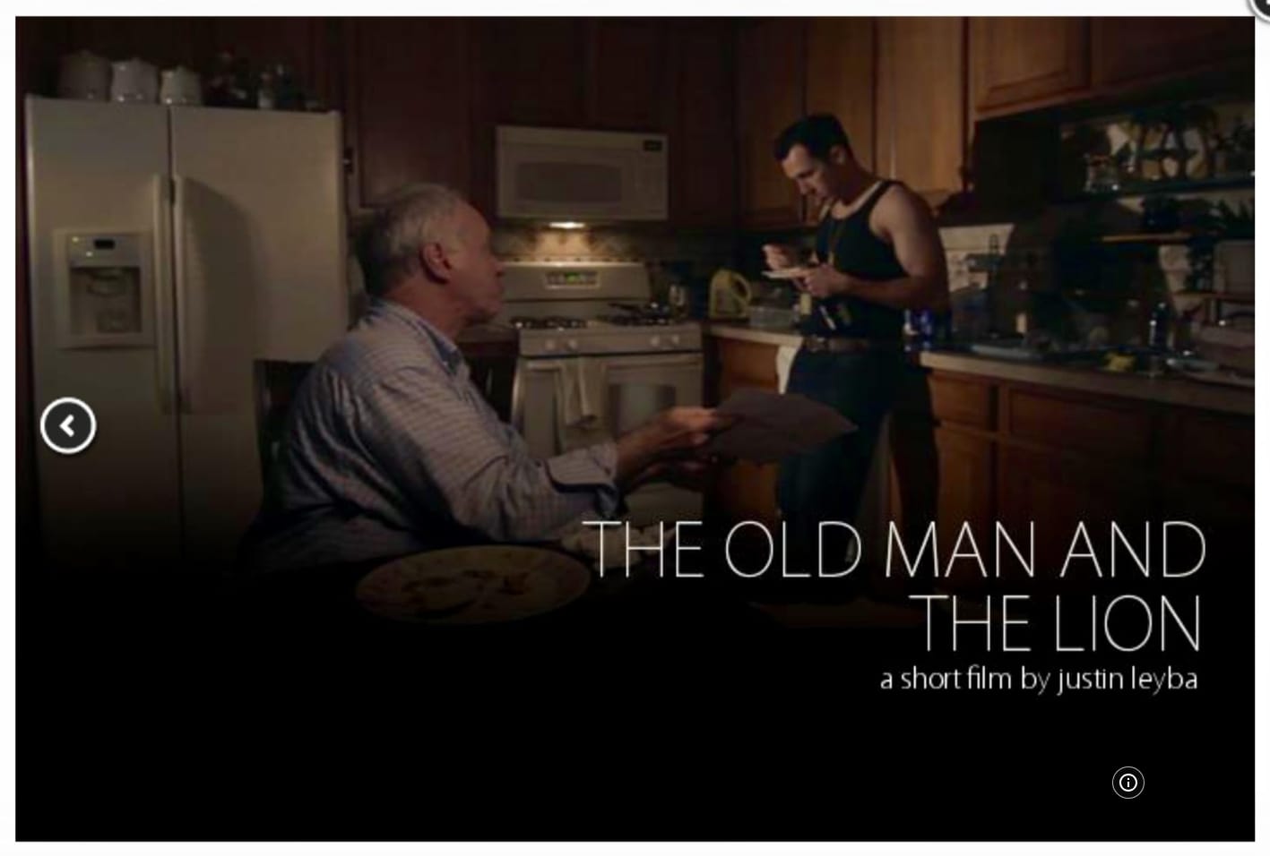 The Old Man and the Lion