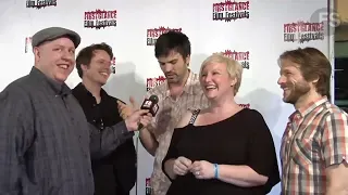 (FirstGlance Film Festival Hollywood 2013) Interview with Robb Padgett, Tanya Ihnen, Joe Nicchi, and Steve Lekowicz - FORCING FATE
